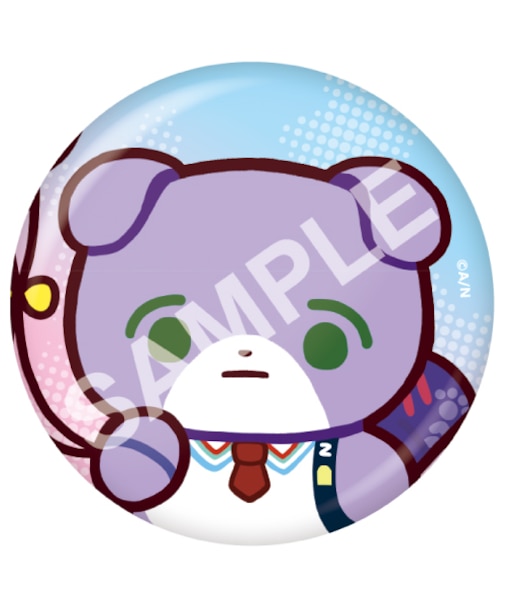 缶バッジ　にじたうん　けんもちとうや