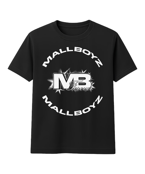 MB Forever Tシャツ ホワイト　L MB forever MALL BOYZ TEE Black【2026年11月16日までにお届け予定