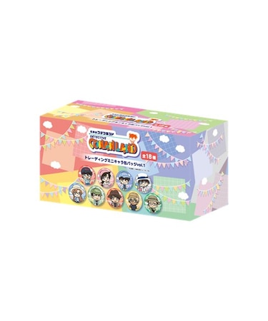 トレーディングミニキャラ缶バッジvol.1コンプリートBOX （全18種）2026
