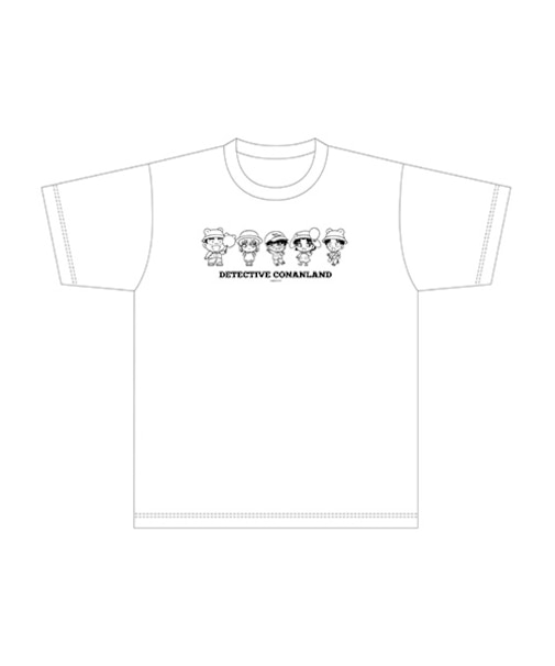 Tシャツ（江戸川コナン・灰原哀・小嶋元太・吉田歩美・円谷光彦）Lサイズ　2026