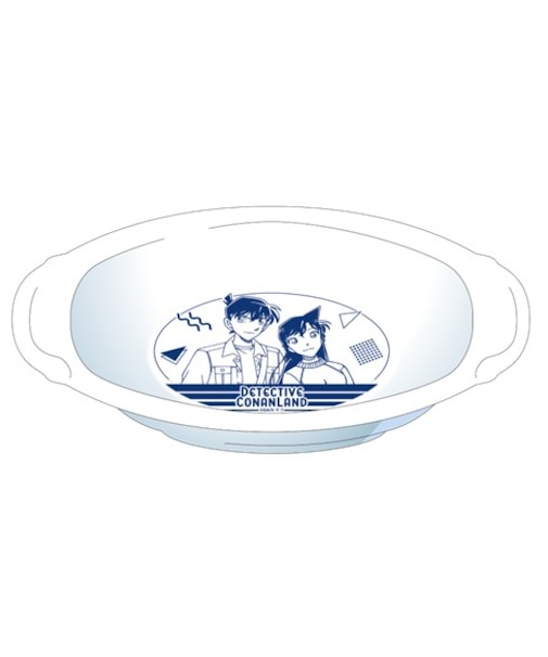 カレー皿　工藤新一＆毛利蘭