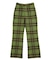 PLAID FLARE PANTS