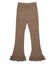 RUFFLE HEM FLARE PANTS