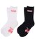 BAR AND HEART SOCKS SET