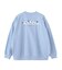 STARS AND LOGO WIDE CREW SWEAT