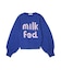 MILKFED LOGO KNIT TOP