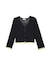 SCALLOP HEM KNIT CARDIGAN