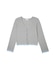 SCALLOP HEM KNIT CARDIGAN