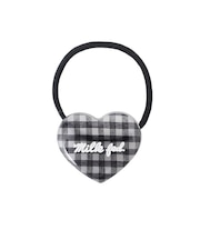 GINGHAM HEART HAIR ELASTIC
