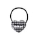 GINGHAM HEART HAIR ELASTIC