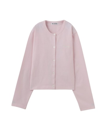 FLOWER ELBOW CARDIGAN