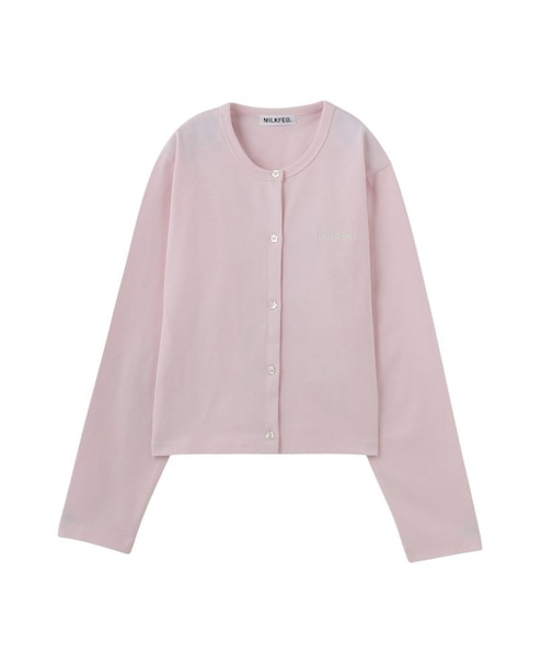FLOWER ELBOW CARDIGAN