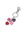 HEARTS KEYCHAIN