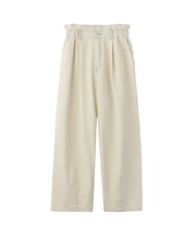 TUCK DENIM PANTS