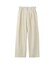 TUCK DENIM PANTS