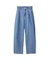 TUCK DENIM PANTS