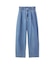 TUCK DENIM PANTS
