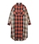 WASHED PANEL SHIRT DRESS