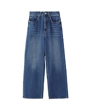 COOPER HEART WIDE DENIM PANTS