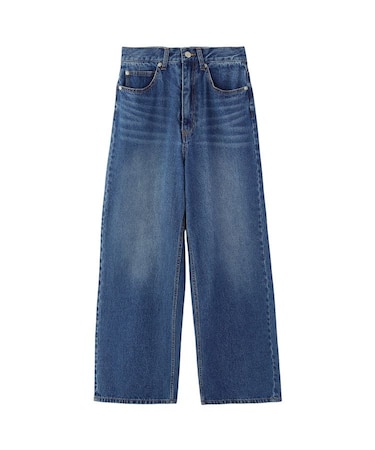 COOPER HEART WIDE DENIM PANTS