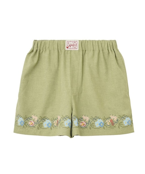 CROSS STITCH STYLE SHORTS