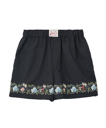 CROSS STITCH STYLE SHORTS