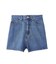 COOPER HEART DENIM SHORT PANTS