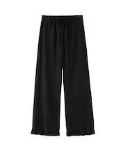 RUFFLE GATHERED PANTS