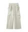 GATHERED POCKET SWEAT CARGO PANTS