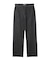 CENTER PLEAT DETAIL DENIM PANTS