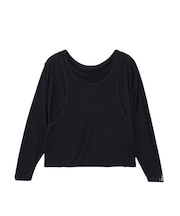 LAYERED LOOK L/S TOP