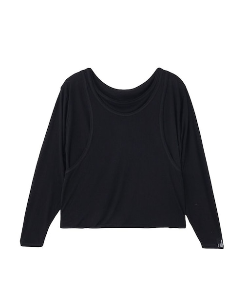 LAYERED LOOK L/S TOP