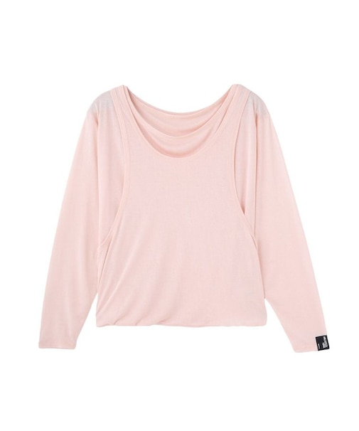 LAYERED LOOK L/S TOP