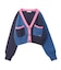 PANELED KNIT CARDIGAN
