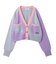 PANELED KNIT CARDIGAN