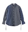 STRIPED SHIRRING SHIRT