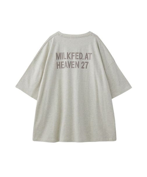 MILKFED. AT HEAVEN27 SUPER BIG S/S TOP