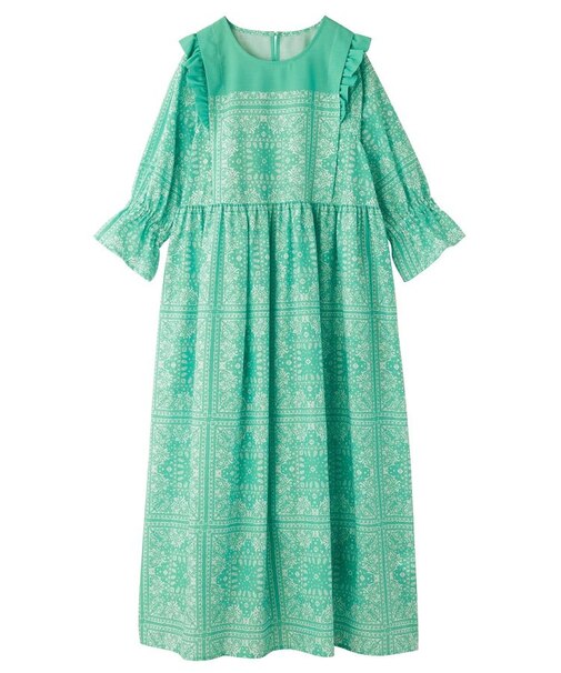 BANDANA PRINT DRESS