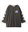 70S LOGO THREE QUARTER SLEEVE TOP