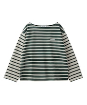 STRIPED L/S TOP