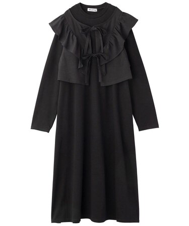RUFFLE LAYERED DRESS