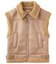 FAUX MOUTON VEST