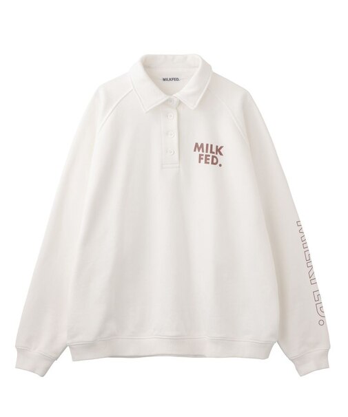 HALF BUTTON SWEATSHIRT