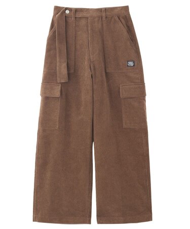 CORDUROY CARGO PANTS