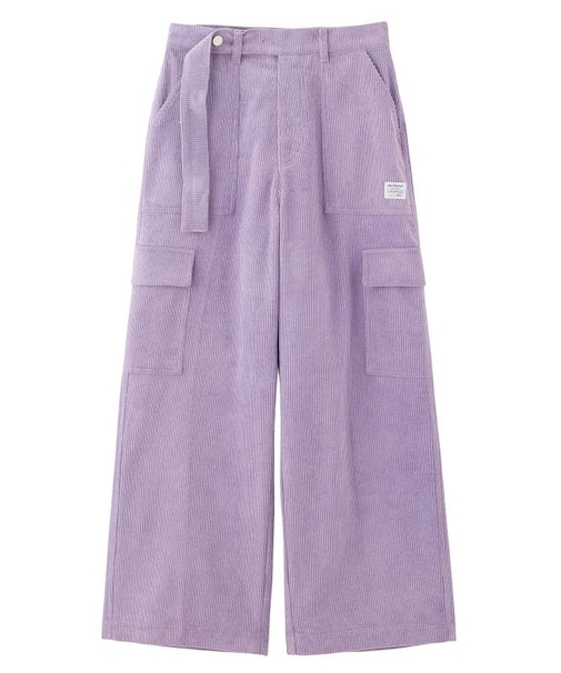 CORDUROY CARGO PANTS