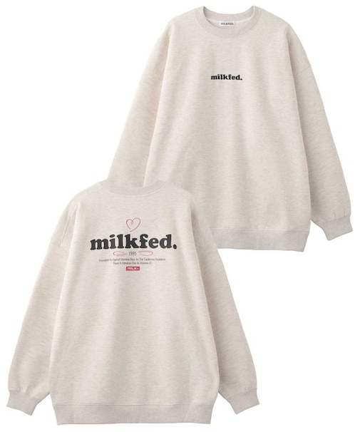 COOPER HEART LOGO SWEAT TOP
