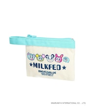 MILKFED. x ANGEL BLUE FLAT POUCH