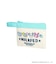 MILKFED. x ANGEL BLUE FLAT POUCH