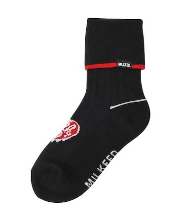 MELTY HEART FOLDED SOCKS