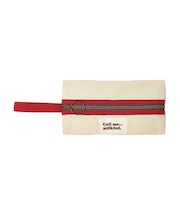 PIPING LOGO POUCH